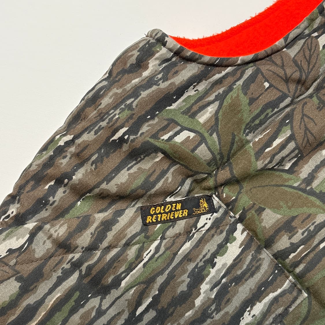 90s Golden Retriever 리얼트리 리버시블 베스트 상품이미지4