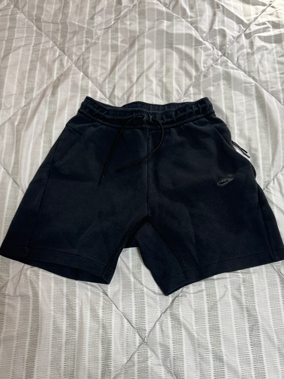 나이키 반바지 NSW 테크 플리스 쇼츠 블랙 상품이미지1
