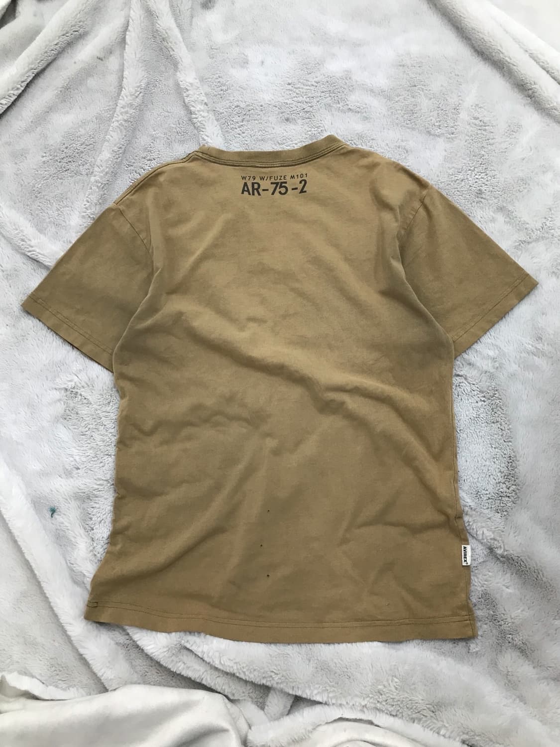 < Avirex Damage Logo T-shirt > 상품이미지10