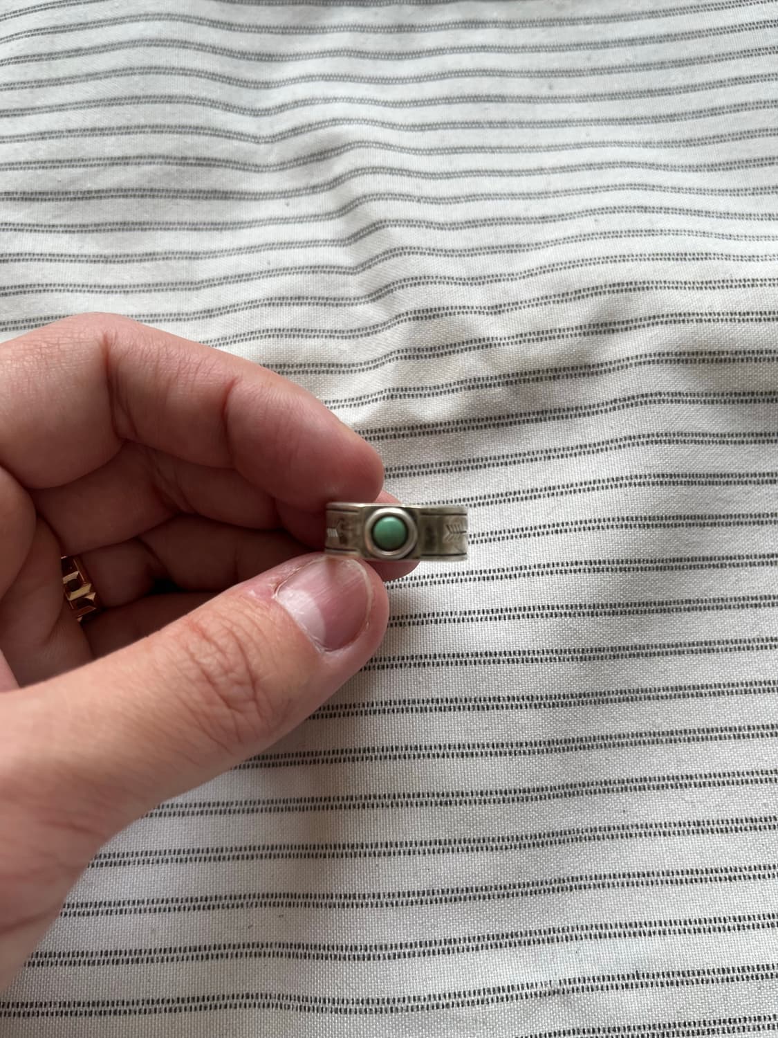 노스웍스 스터링 실버 터키석 링 (16-17호) 상품이미지7