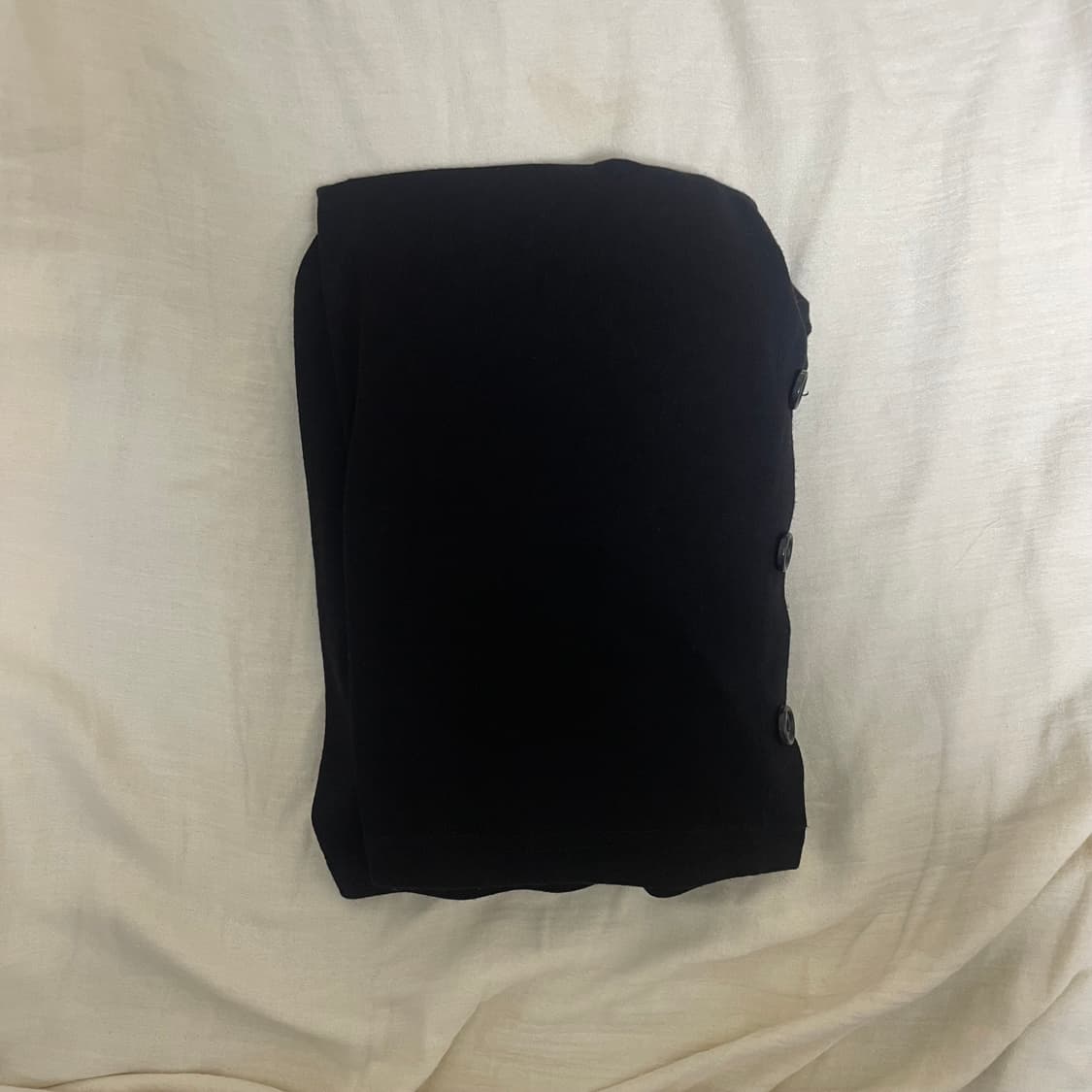 LABEL 라벨아카이브 Liora Knot skirt black 상품이미지9