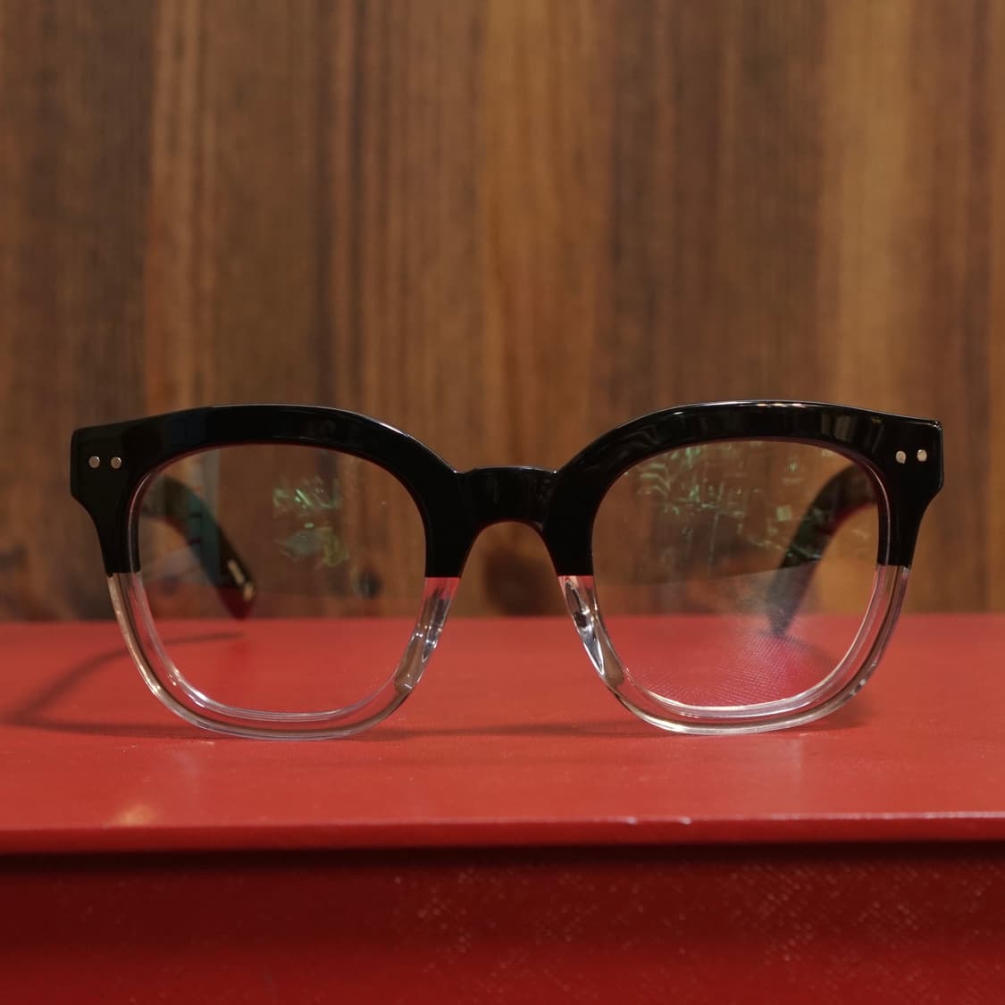 그라픽 플라스틱 X 옐로우비 투톤 안경  상품이미지2