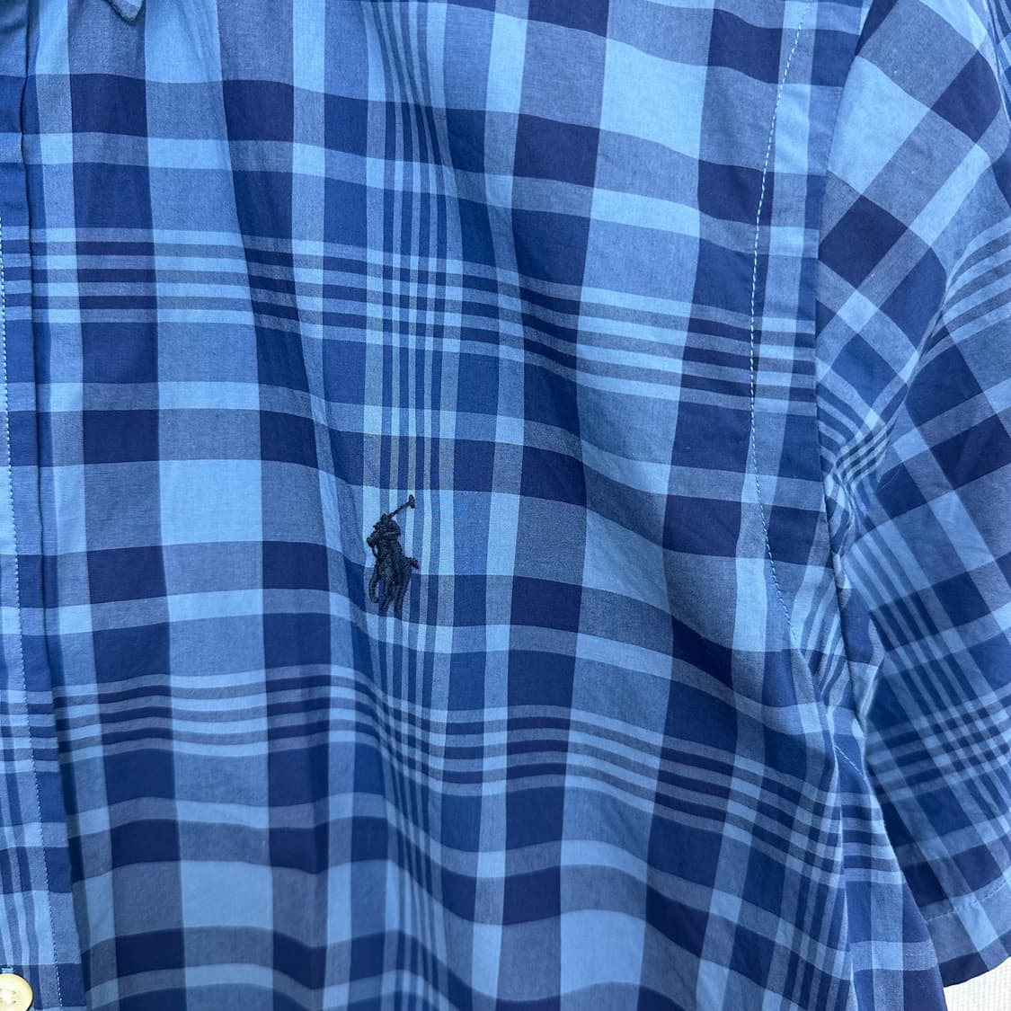 폴로랄프로렌 남자 면100% 체크셔츠 남방 S 상품이미지3