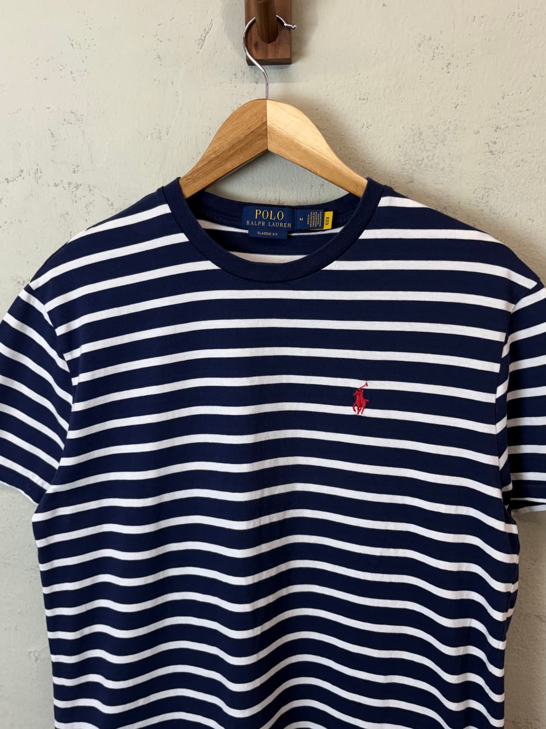 폴로랄프로렌 큐알 정품 스트라이프 반팔티 상품이미지5