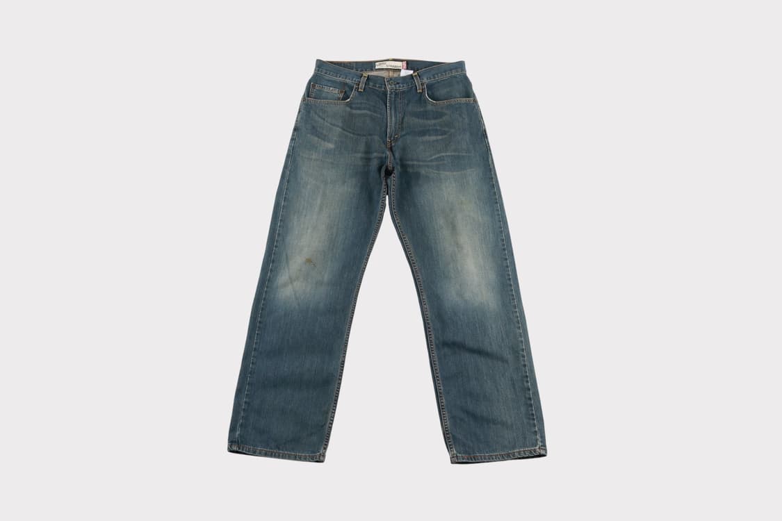 [33인치] 00's 리바이스 569 루즈 스트레이트 데님팬츠 상품이미지1
