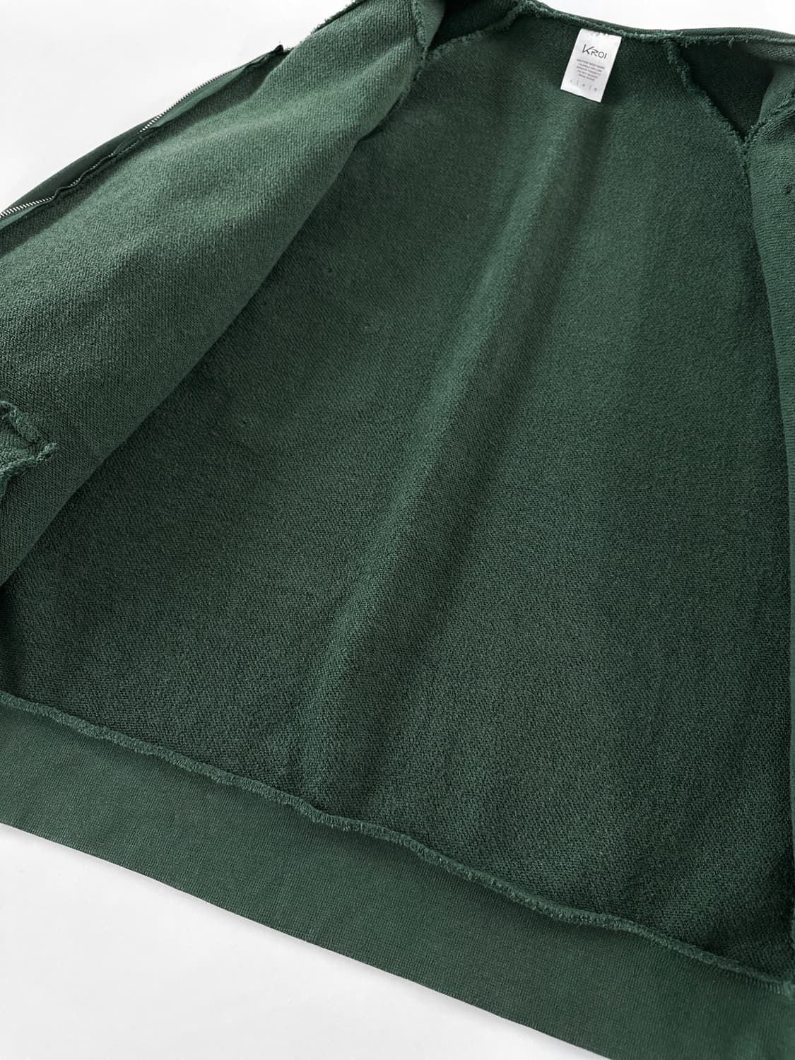 KROI 버튼 패치 스웻 가디건 상품이미지6