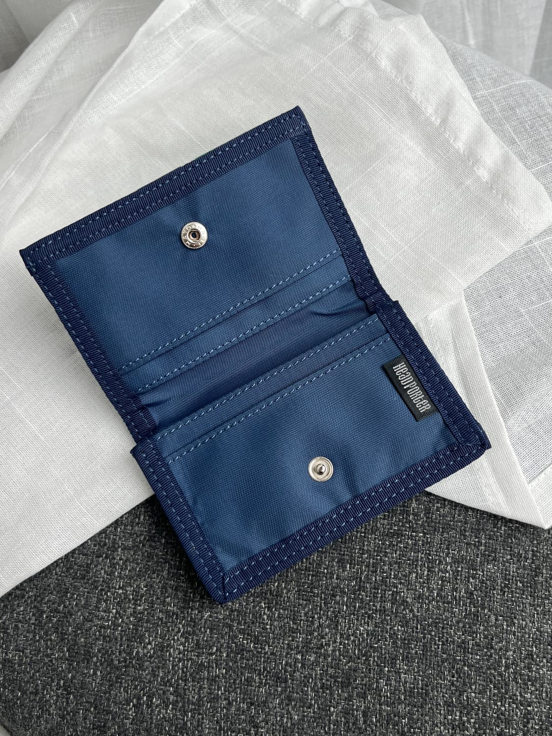 Porter 포터 페인티드 카드지갑 네이비 상품이미지9