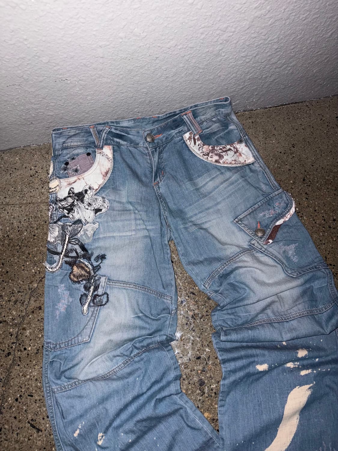 오리엔탈 빈티지 데님팬츠 상품이미지4