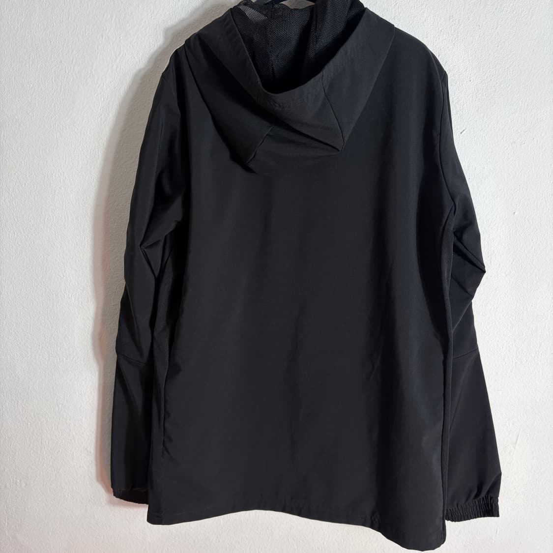 아디다스 삼선 후드 바람막이 블랙(M) 상품이미지2