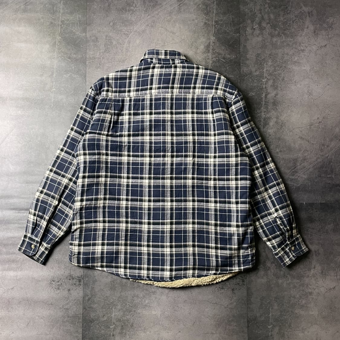 WRANGLER 랭글러 빈티지 셰르파안감 체크 플란넬 자켓 상품이미지7