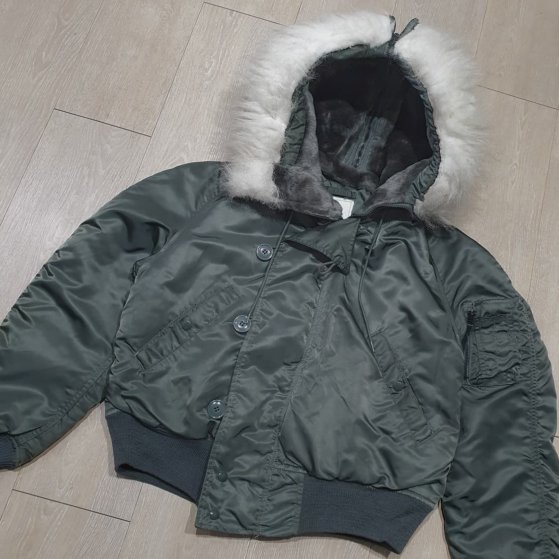 오리지널 n2b 플라이트 자켓 80s 군납 m 100-105 상품이미지2