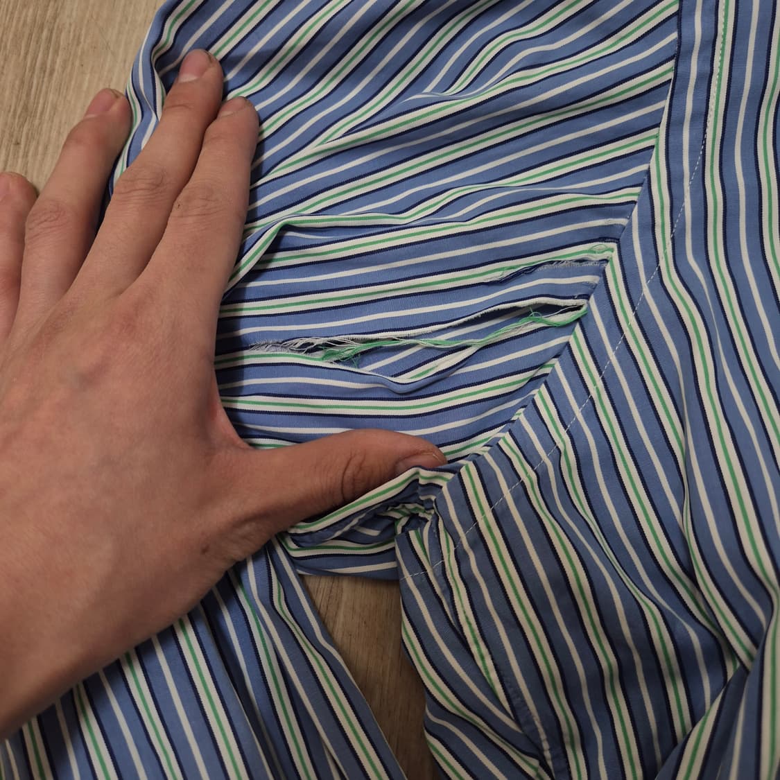 폴로 랄프로렌 남성 스트라이프 셔츠 XL(105) 상품이미지4