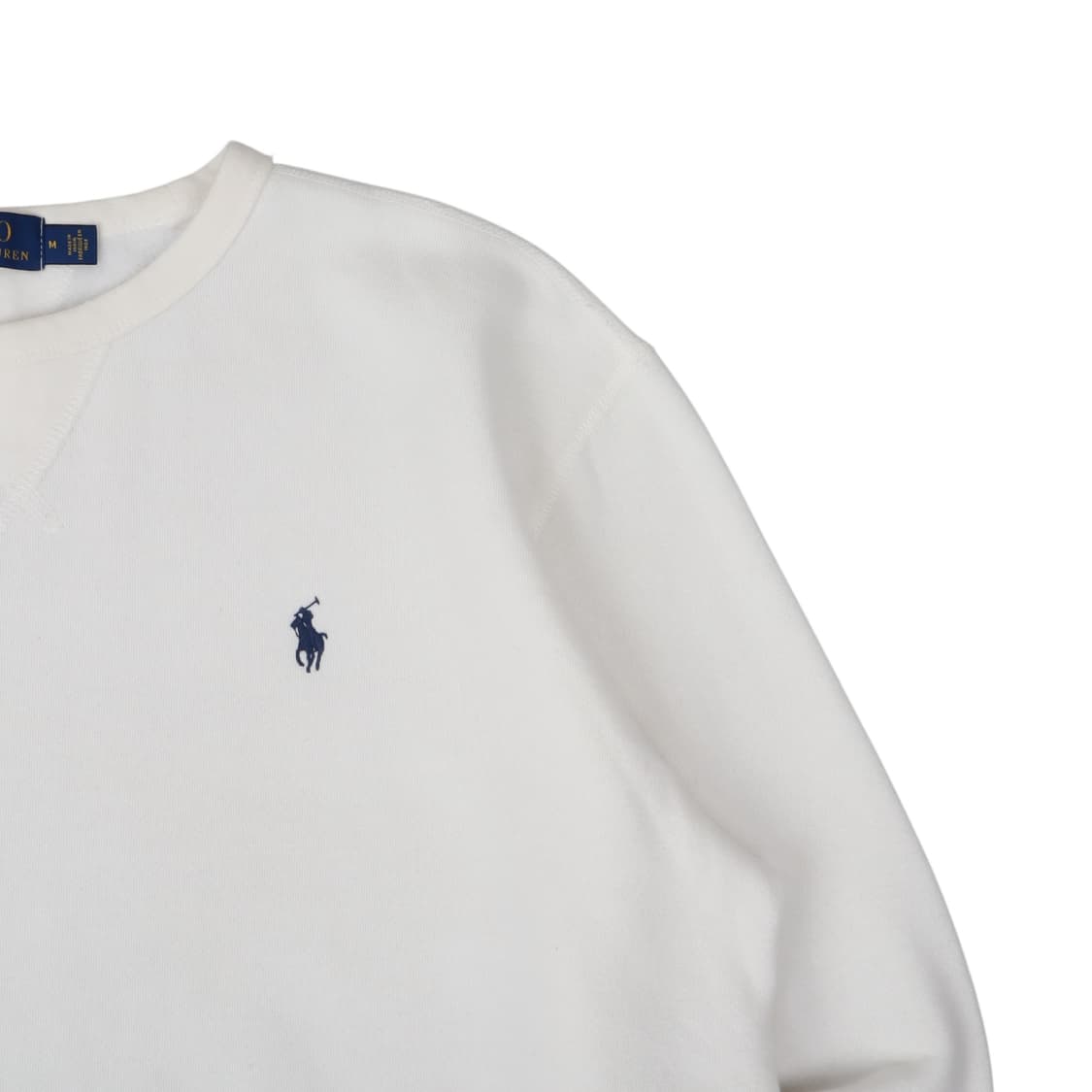 폴로 랄프로렌 화이트 코튼 스웻셔츠 상품이미지3