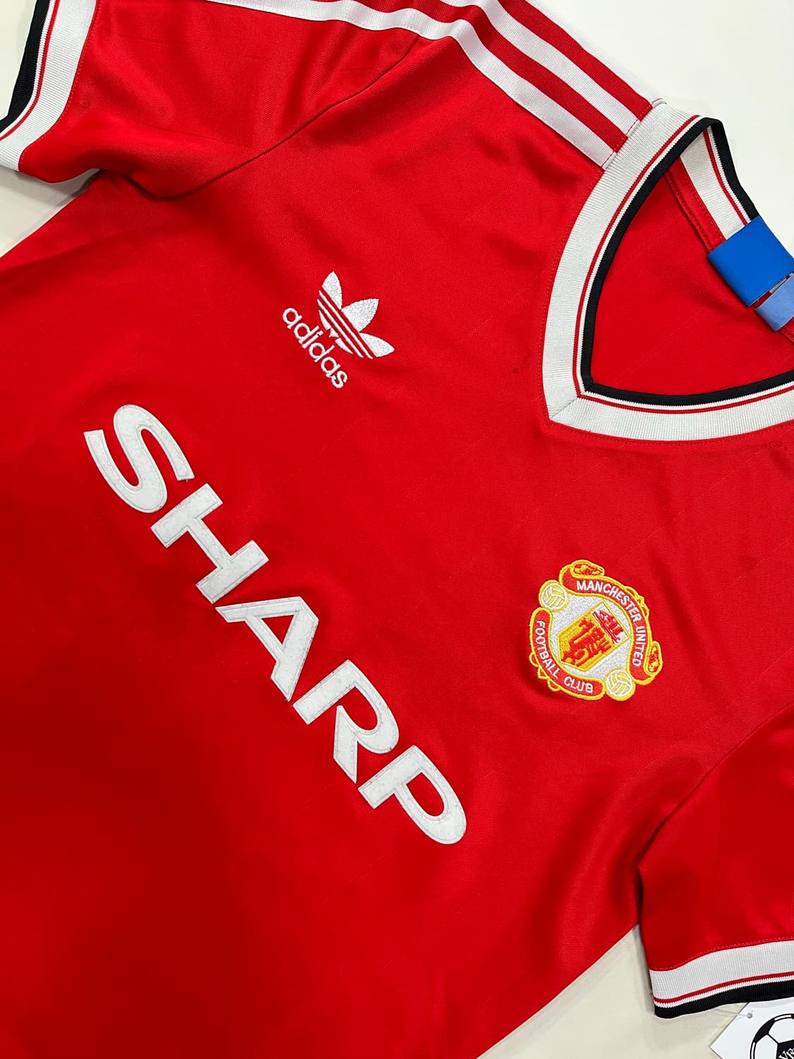 아디다스 83-84 맨체스터 유나이티드 FC 홈 리이슈 상품이미지5