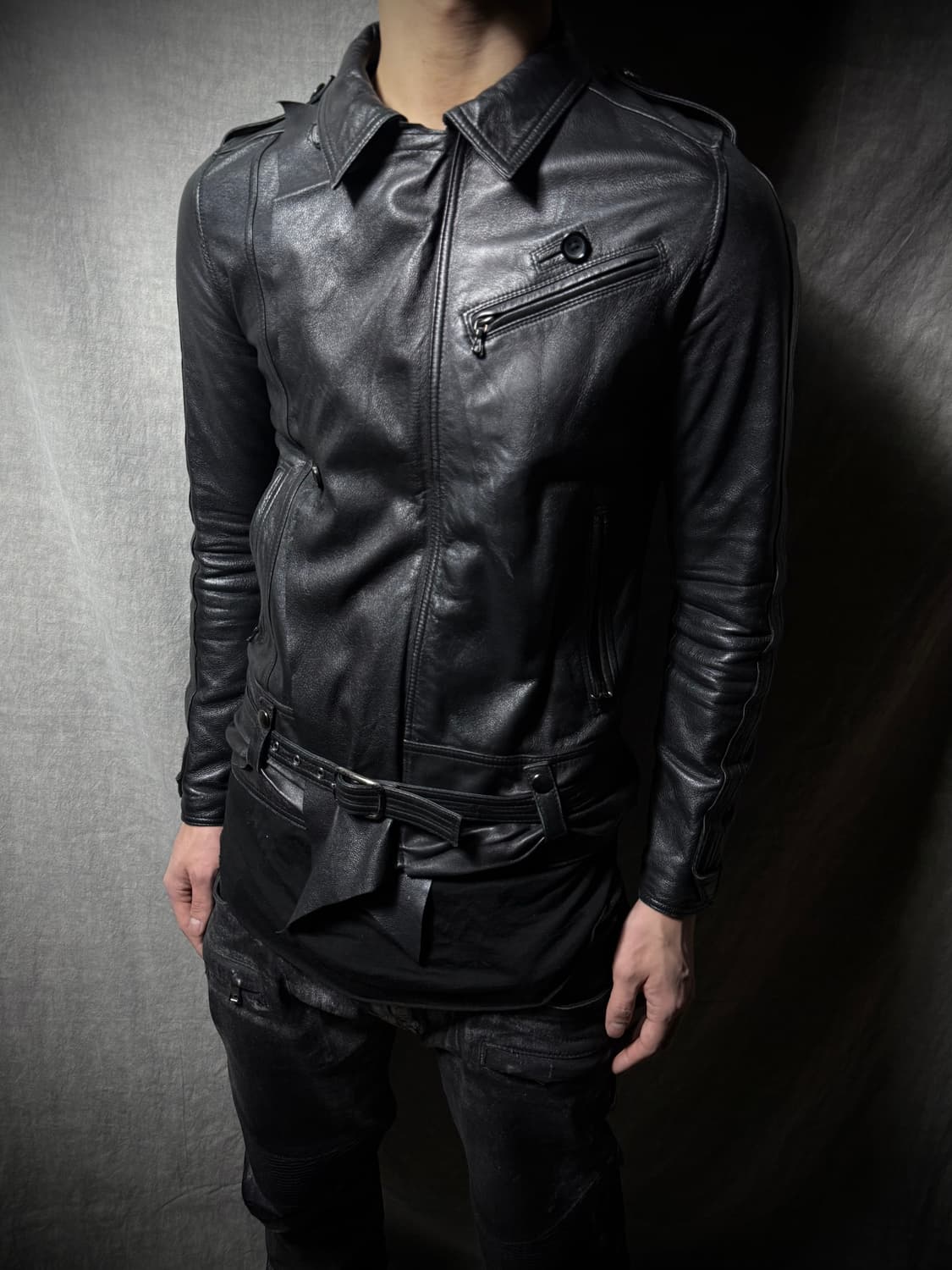 .efilevol Leather Jacket 상품이미지2