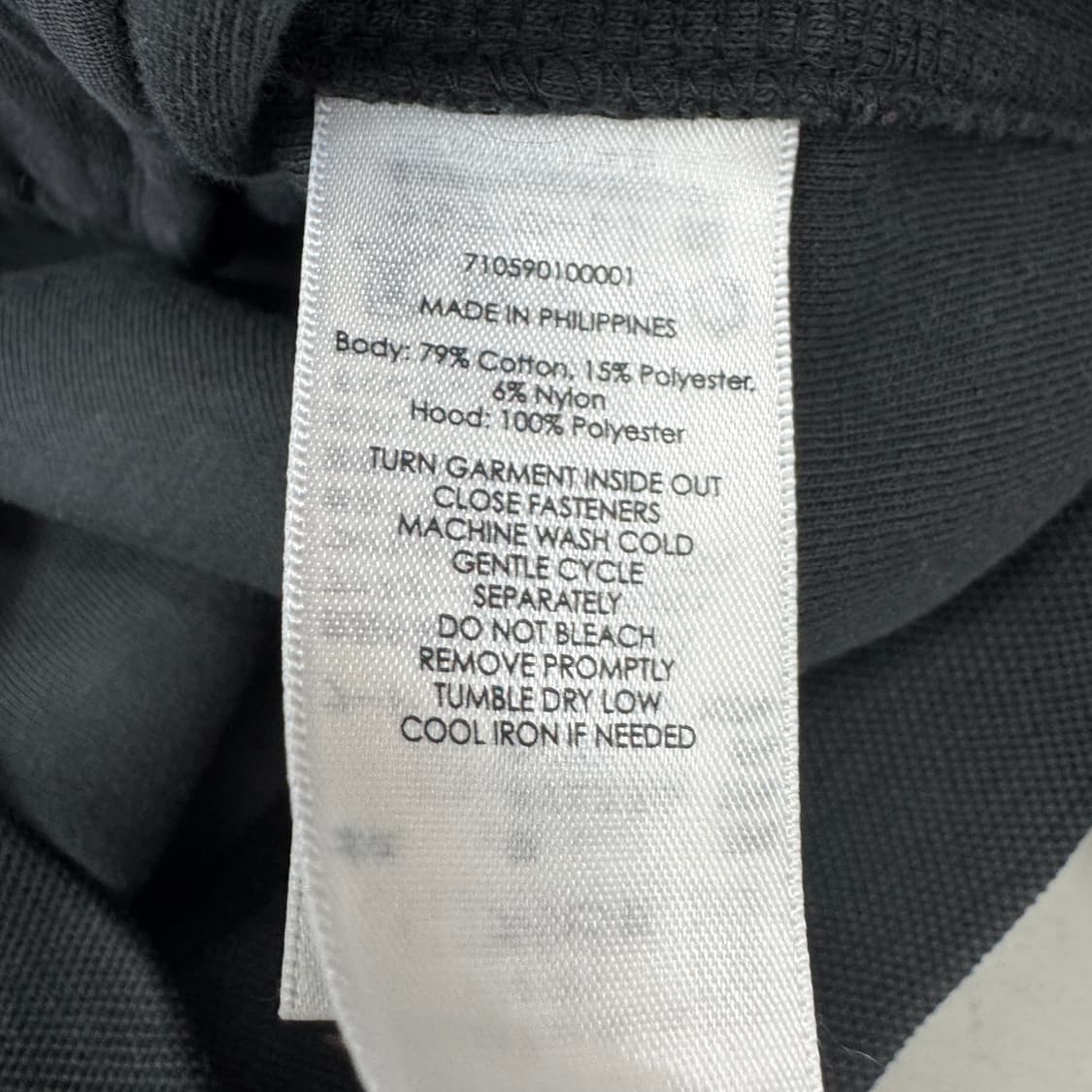 폴로 신형 바람막이 도킹 후드집업 블랙 상품이미지6