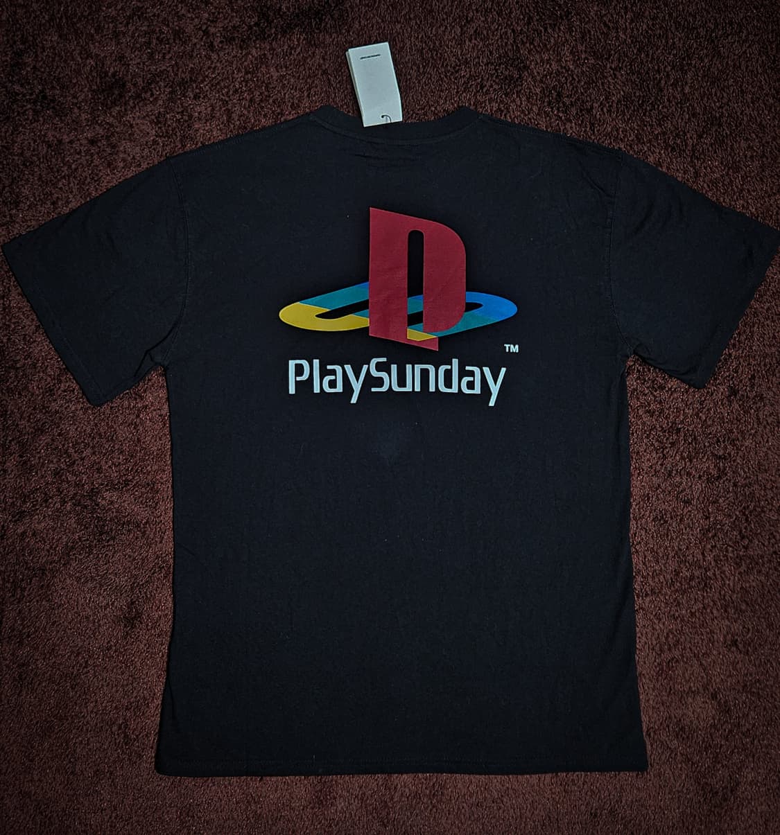 XL)선데이오프클럽 PlaySunday 반팔 블랙 새상품 상품이미지2