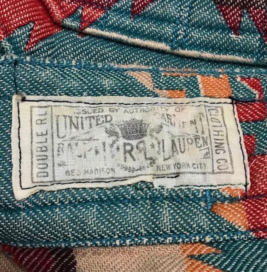 RRL 나바호 자카드자켓 상품이미지5