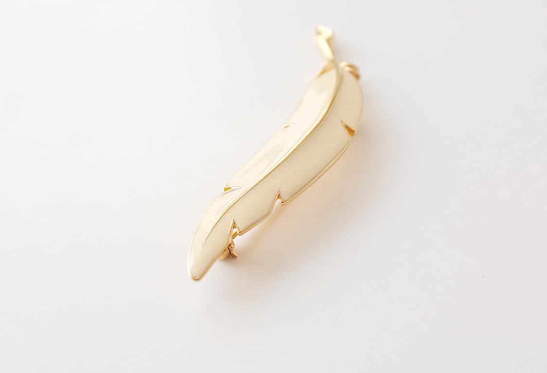 1970-1980s Monet 깃털 빈티지브로치 빈티지악세사리 상품이미지7