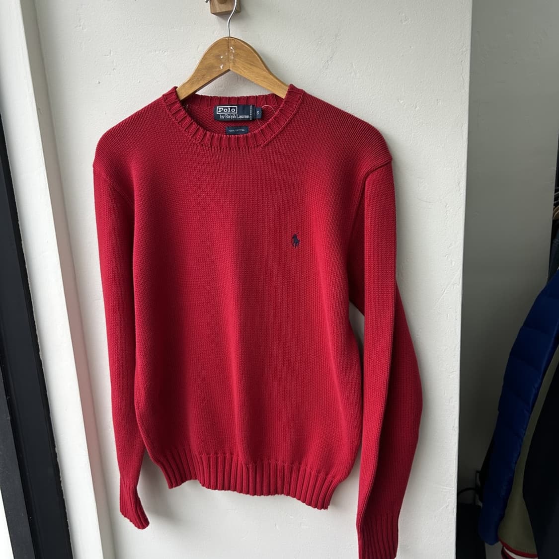 15959 - 폴로 랄프로렌 레드 니트 상품이미지2