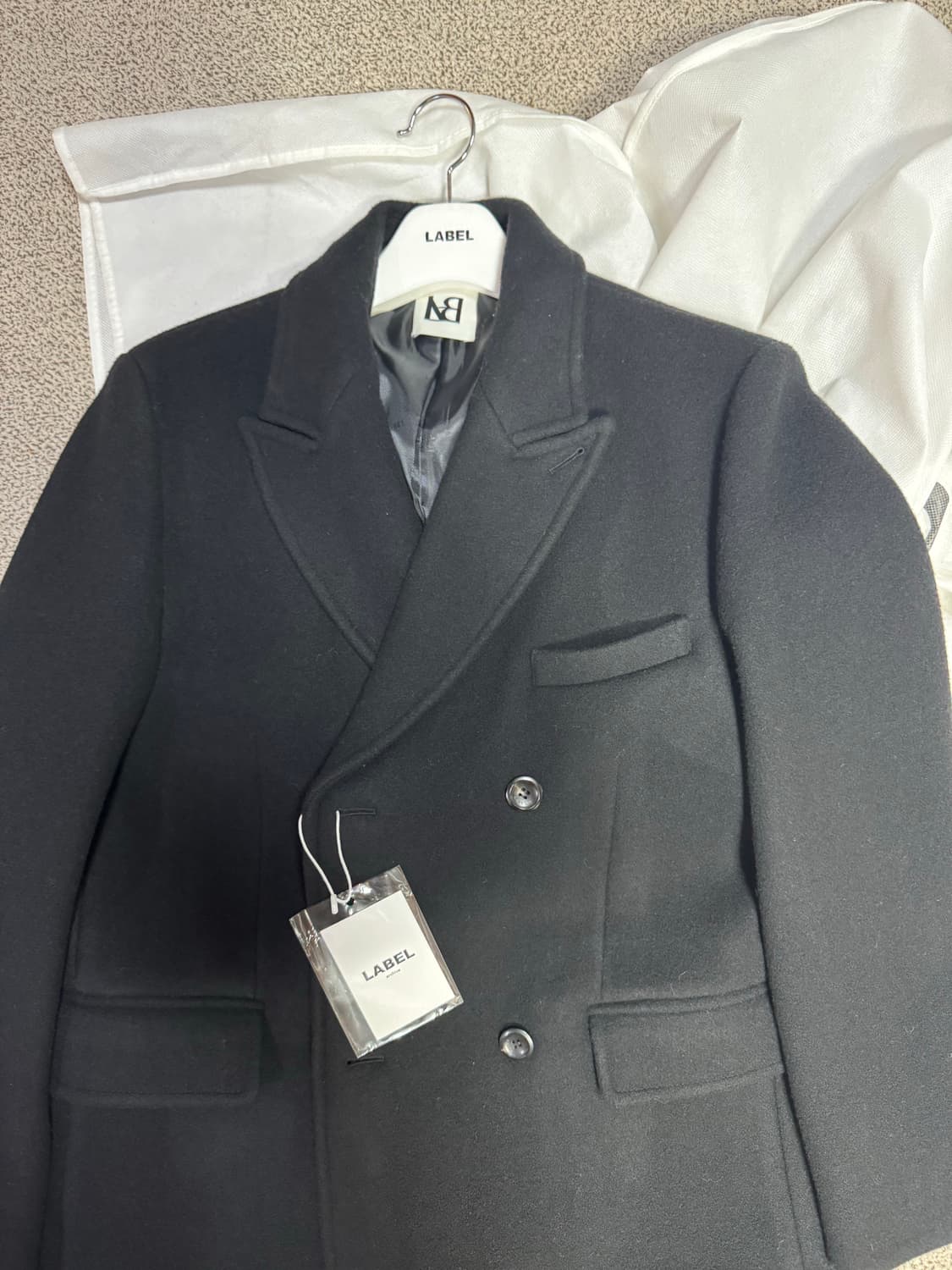 라벨아카이브 더블 코트 상품이미지2