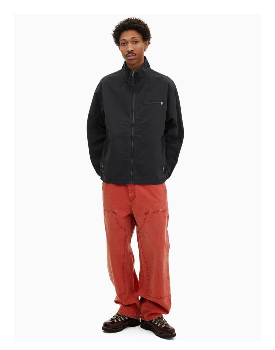 디스이즈네버댓 자켓 블랙 (S) 상품이미지2