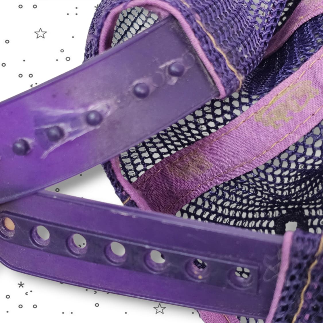  VonDutch 본더치 퍼플 메쉬 캡 상품이미지9