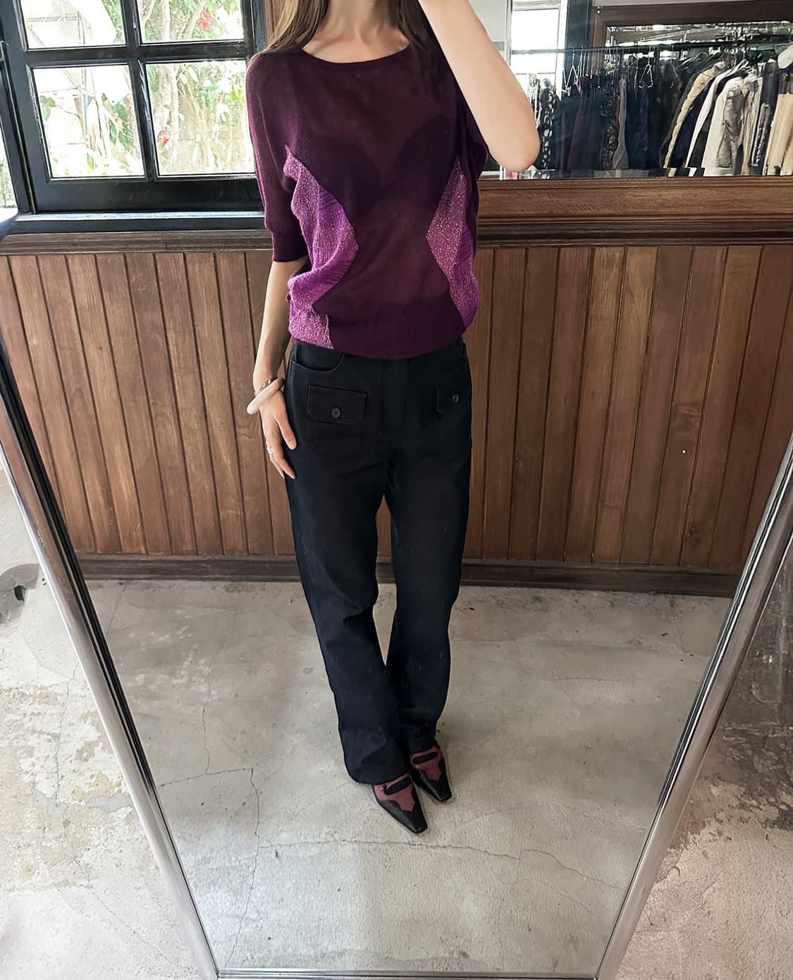 PRADA cotton straight pants 상품이미지4