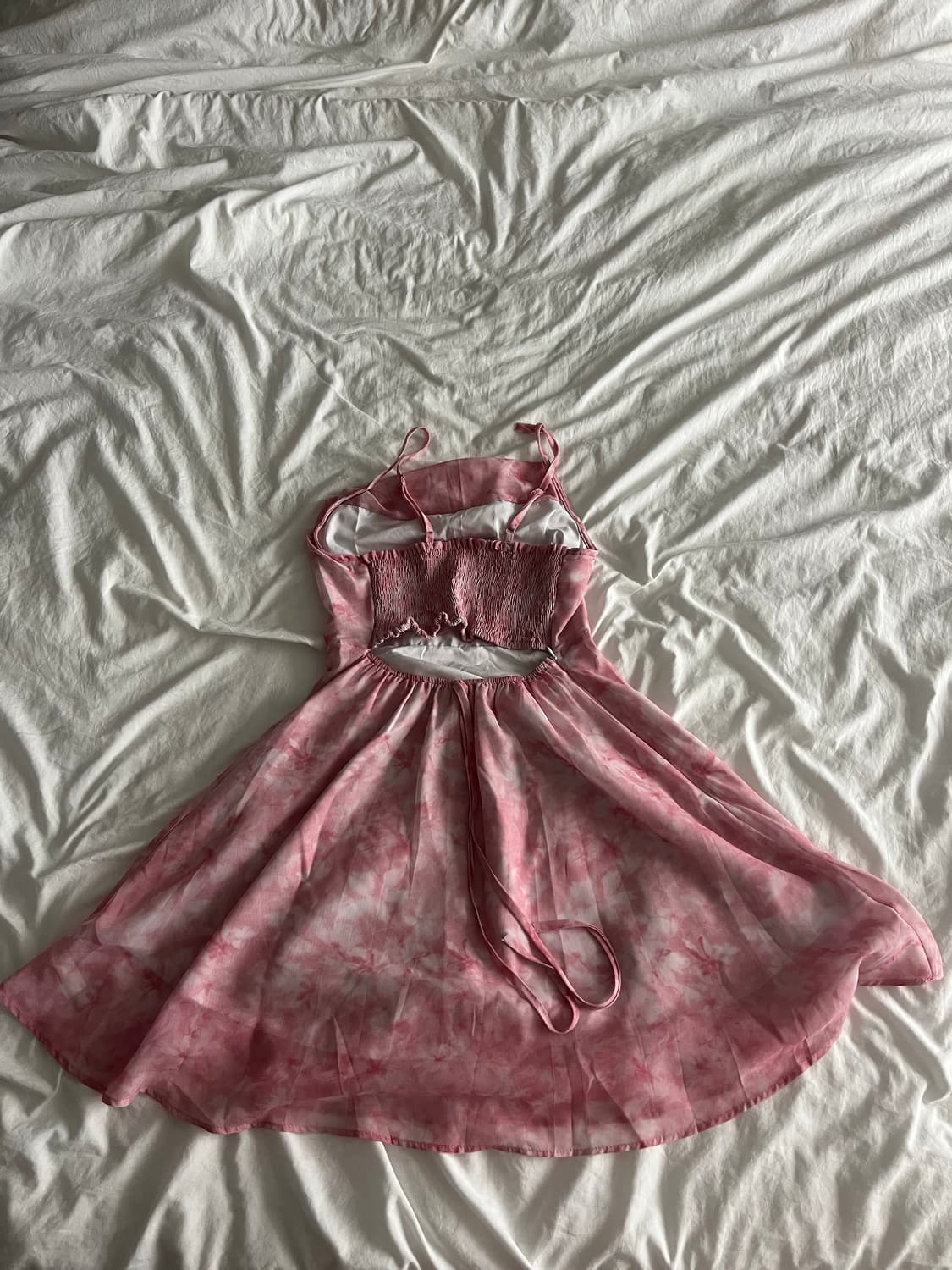 핑크 플레어 원피스 상품이미지2