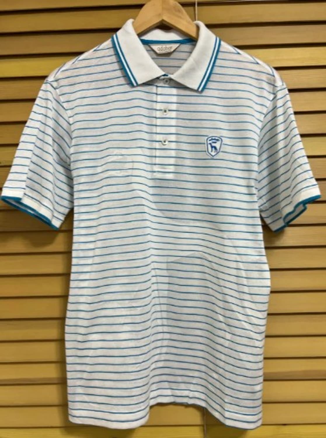 아다바트재팬 남성 스트라이프 골프반팔티셔츠 48 상품이미지2