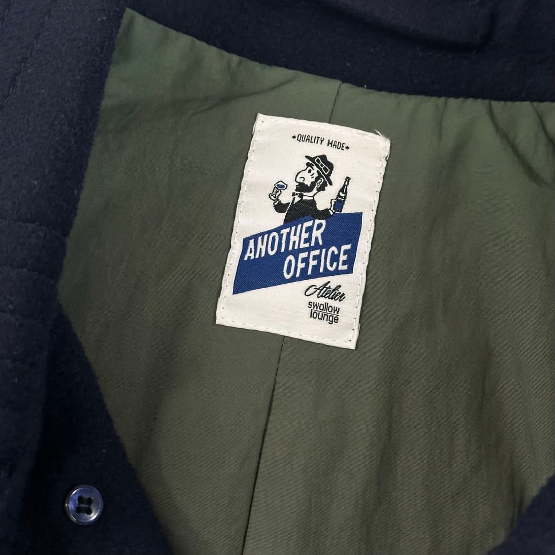 어나더오피스 투어리스트 발마칸코트(신슐래이트) 네이비 상품이미지4