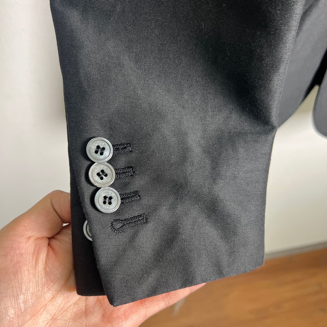 디스퀘어드2 블랙 싱글 브레스티드 테일러드 블레이저 48 상품이미지7