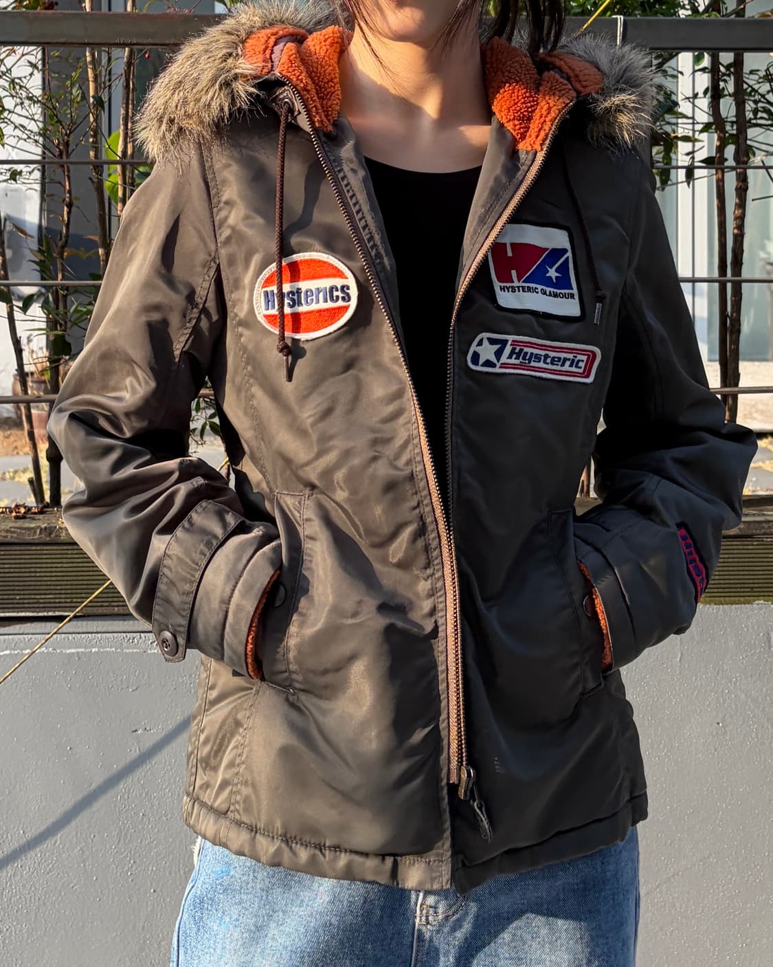 [free]히스테릭 글래머 여성 N-2B 파카 상품이미지1