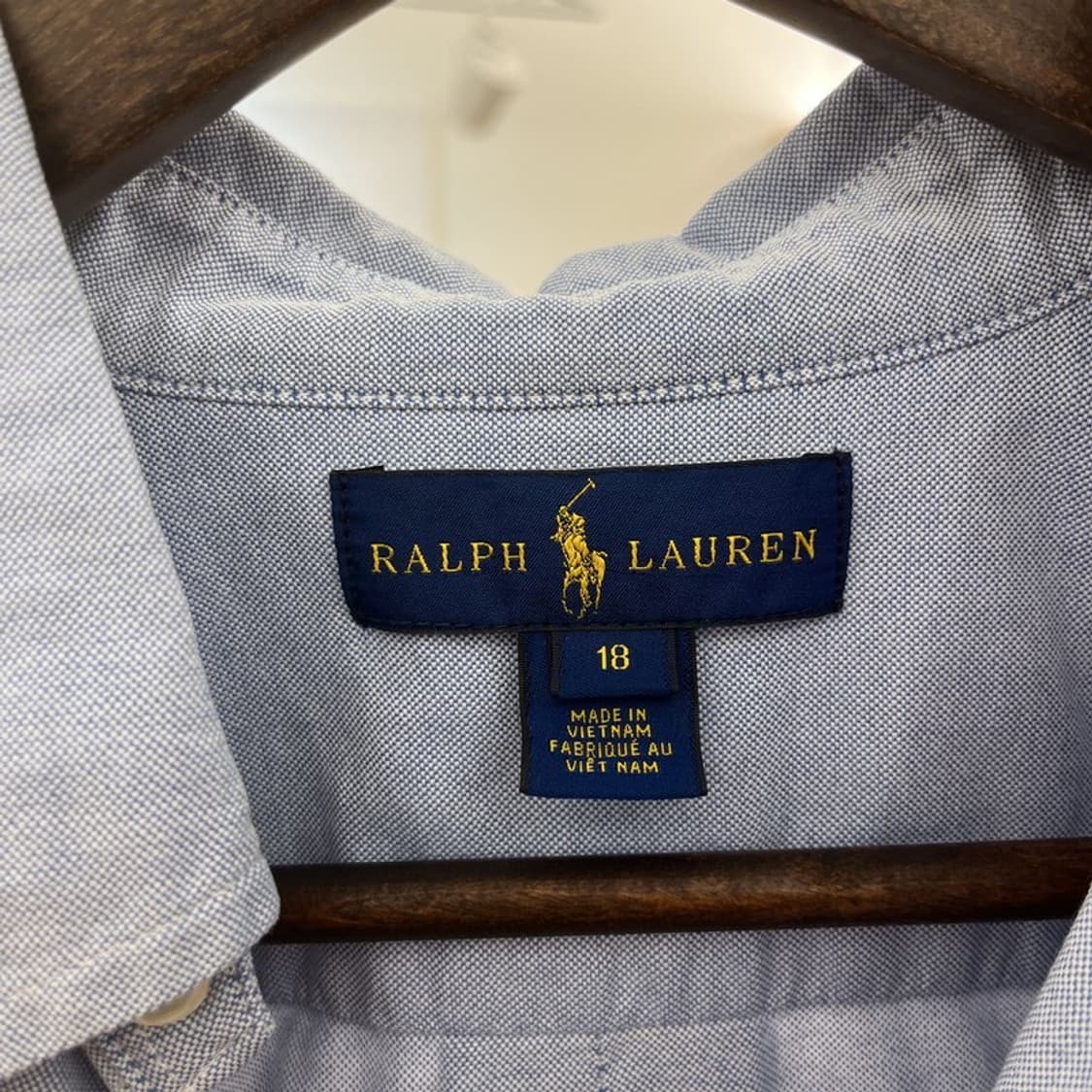 폴로 랄프로렌 빈티지 캐주얼 옥스포드 셔츠 18 C10106 상품이미지5