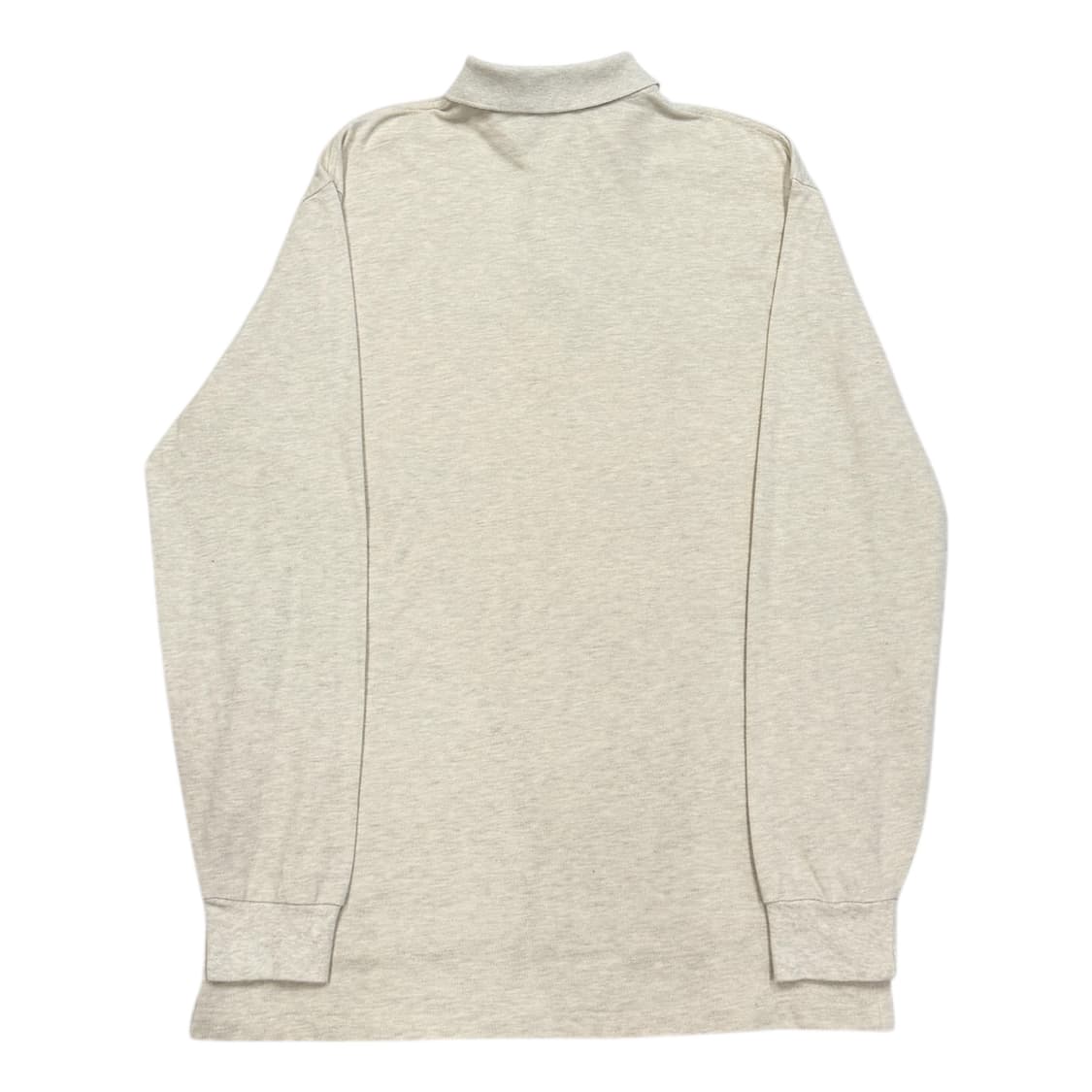 폴로 랄프로렌 오트밀 PK 카라 긴팔 티셔츠 XL 상품이미지3