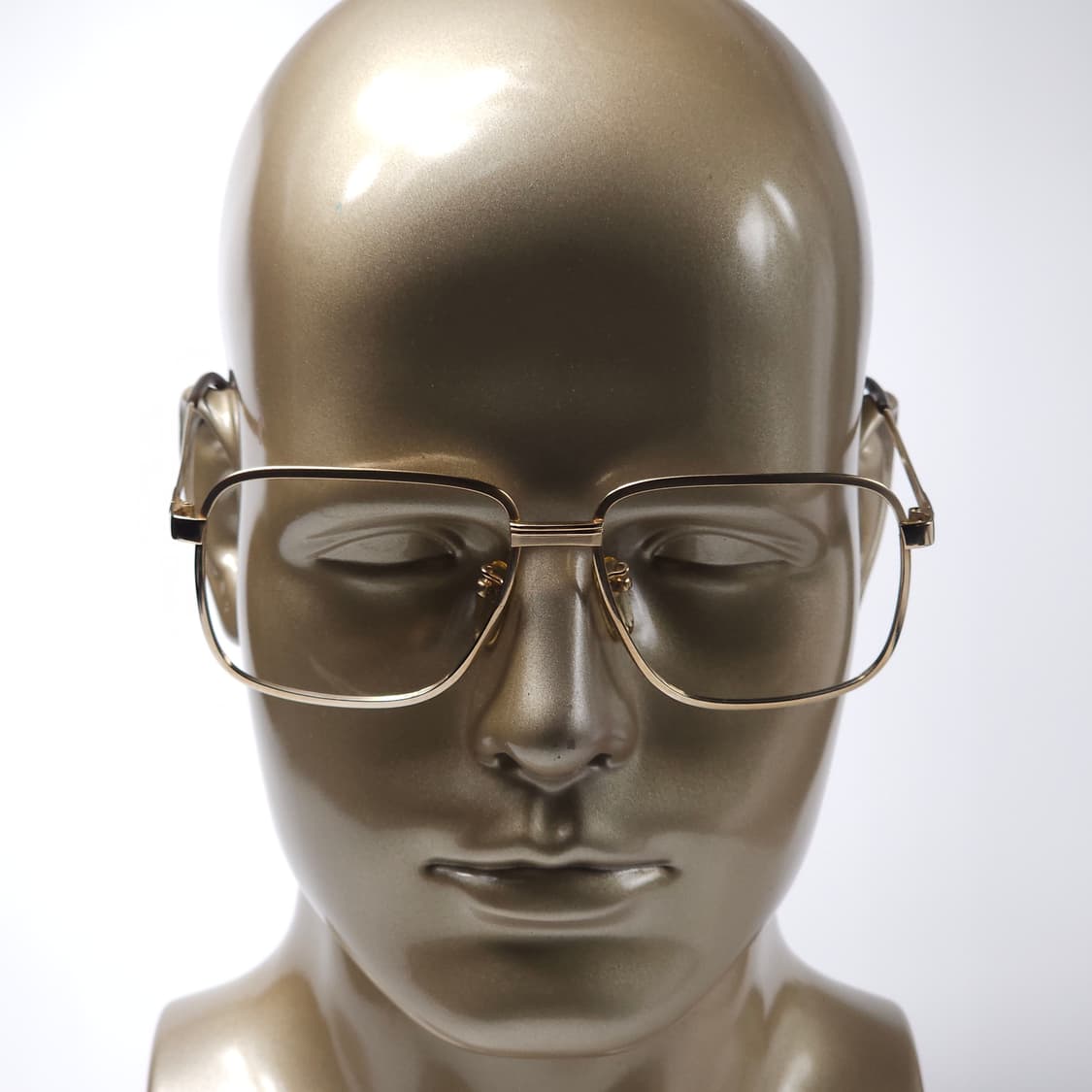 14K 도금 90년도 빈티지 금테 안경 상품이미지7