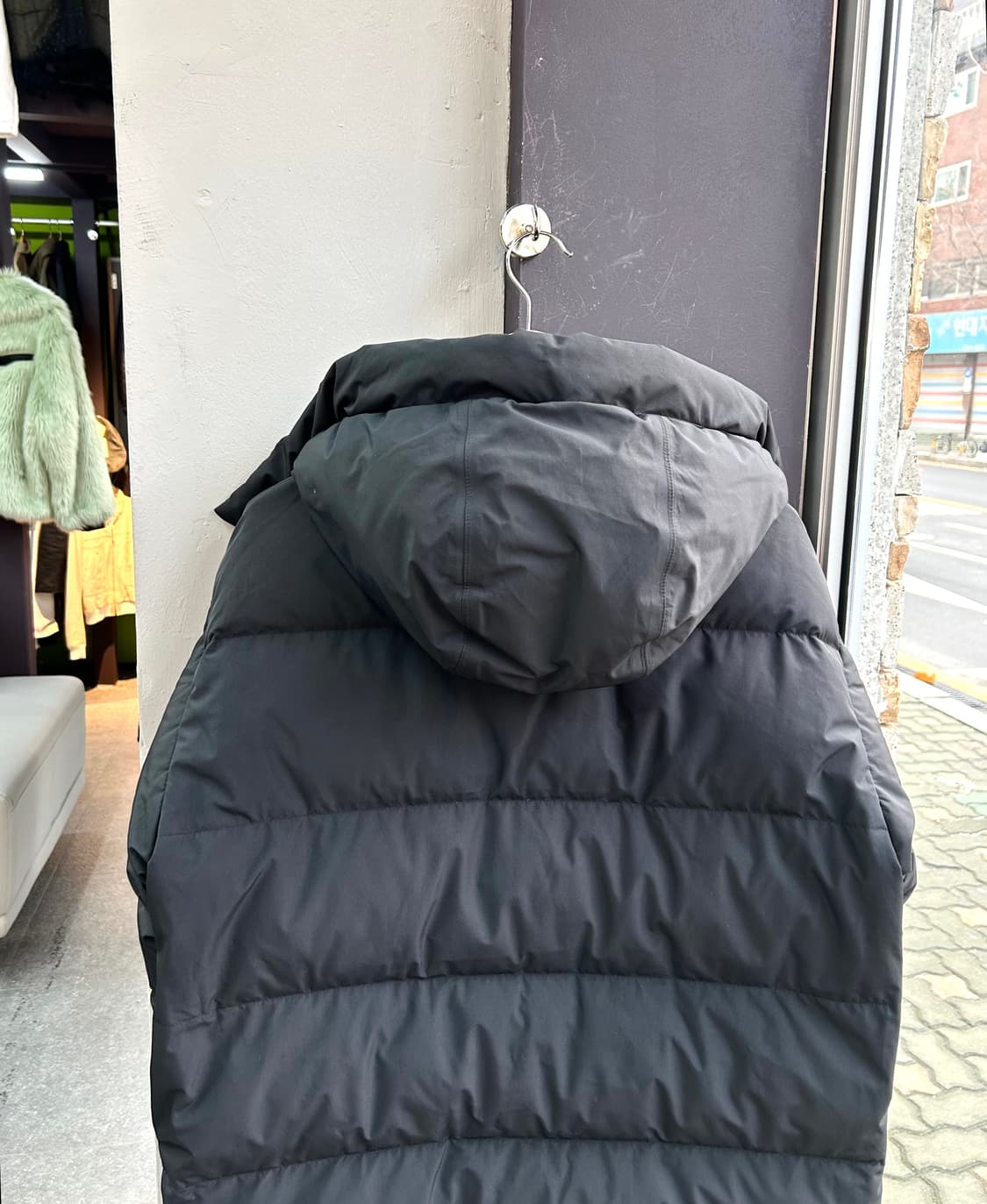 95~100/ 노비스 신형 다운 후디드 패딩점퍼 상품이미지7