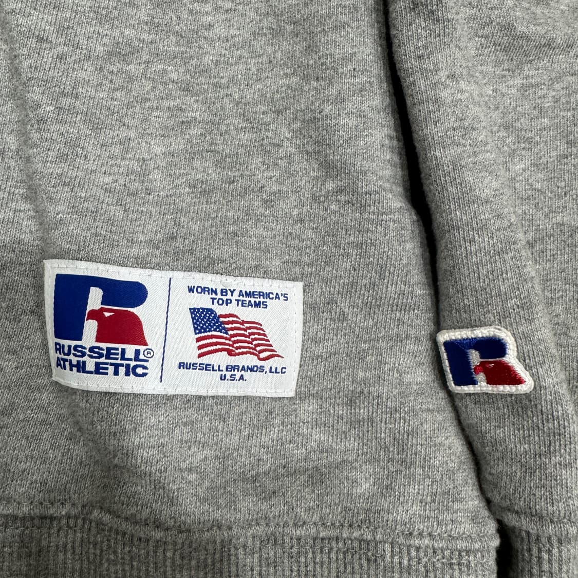 russell athletic러셀 어셀틱 회색 맨투맨 스웻 2XL 상품이미지3