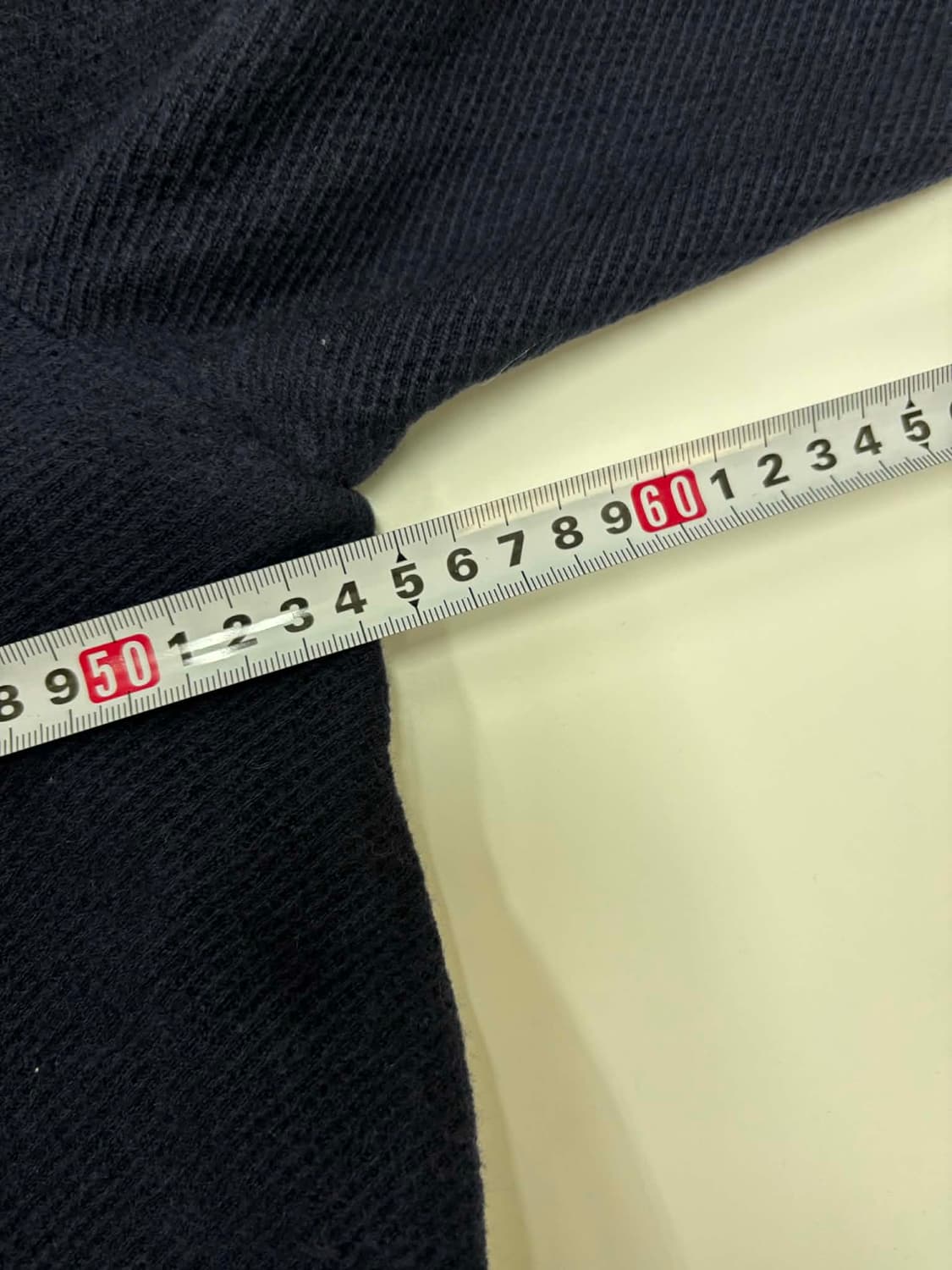 라코스테 네이비 울 100% 크루넥 니트 상품이미지7