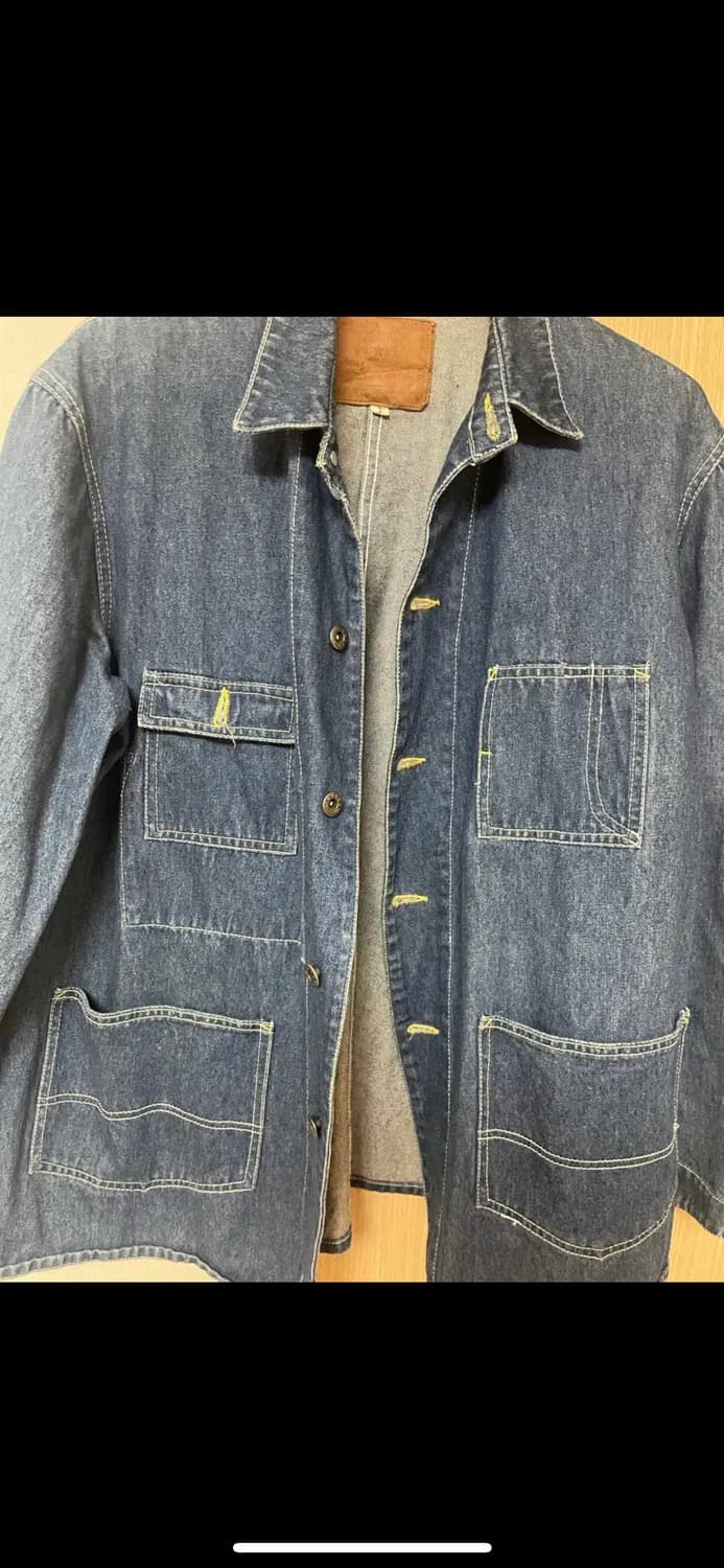빈티지 데님자켓 커버올 자켓 판매 상품이미지2