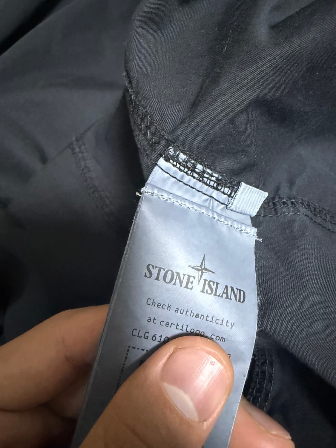 스톤아일랜드 올드이펙트 오버셔츠 블랙 21fw XL 상품이미지4