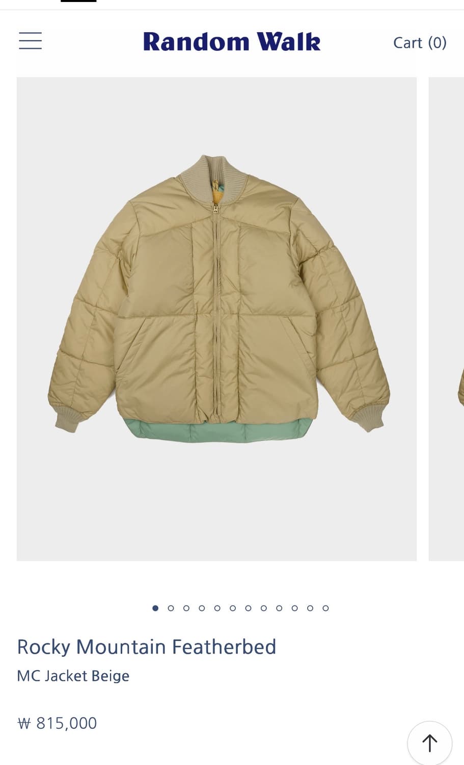 록키마운틴페더베드 그랜드테톤 패딩베스트 상품이미지8