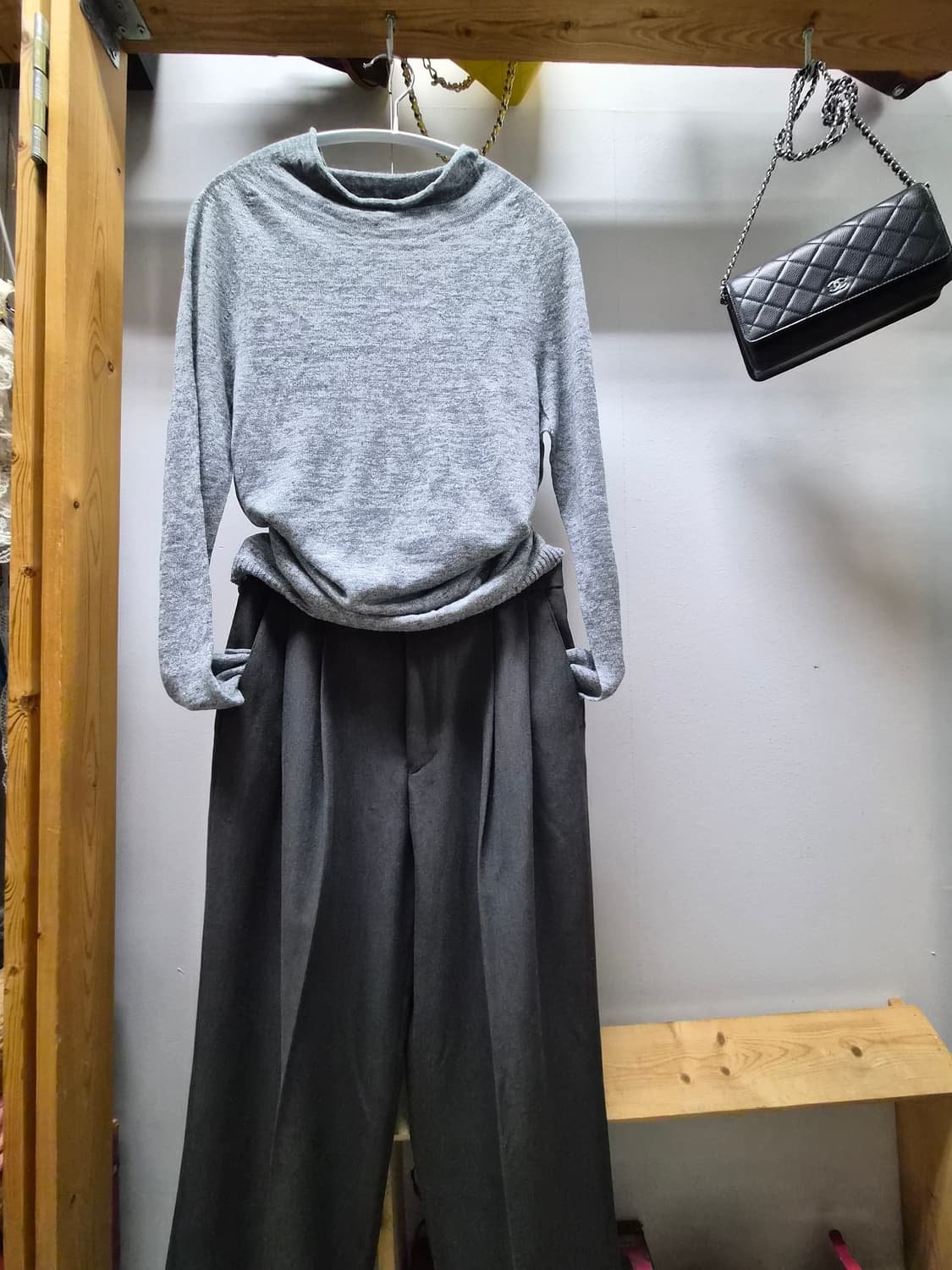 Y's (Yojiyamamoto)요지야마모토 린넨니트. juan슬랙스 상품이미지1