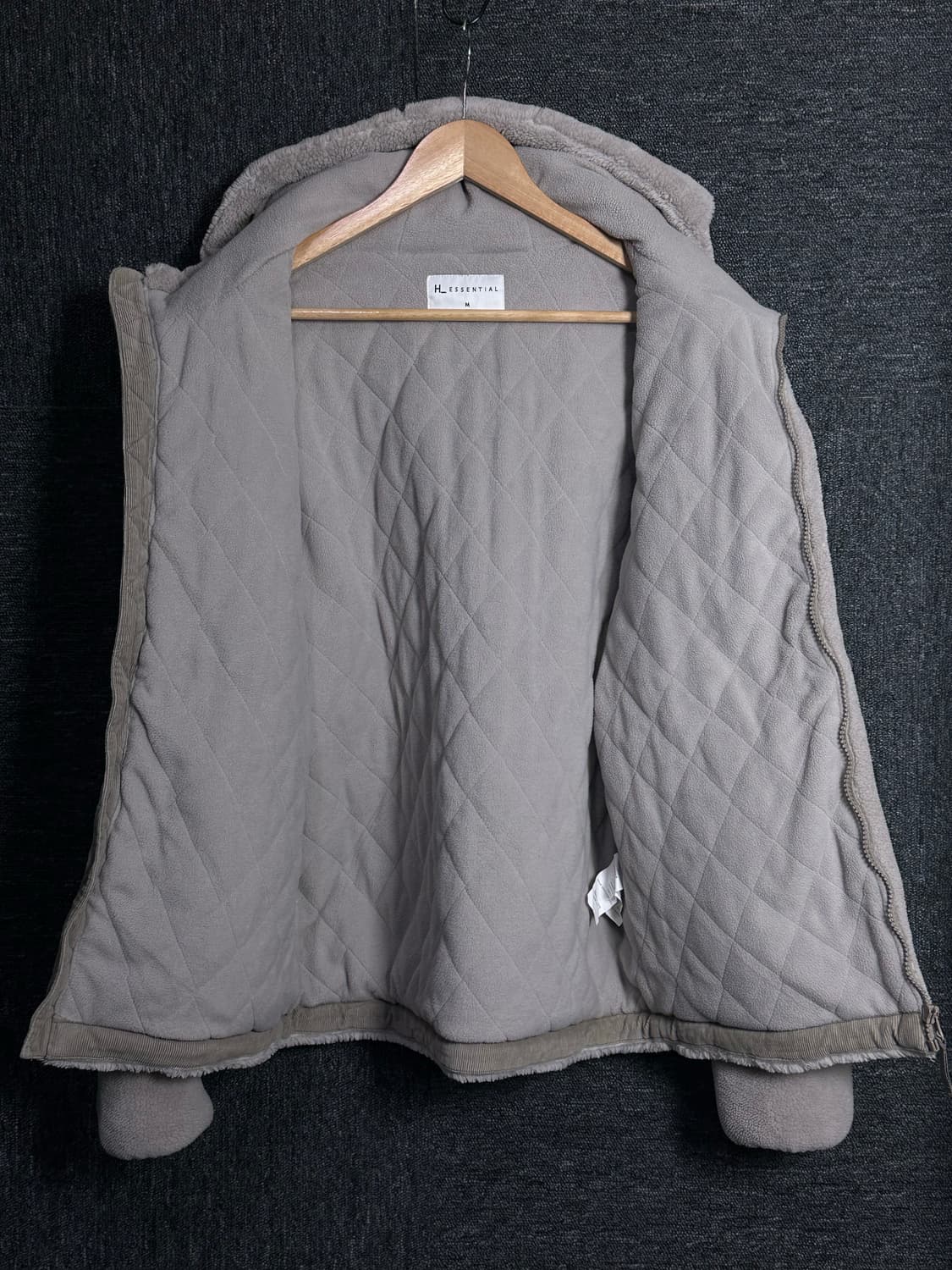 H_ESSENTIAL 양털 후리스 M사이즈 상품이미지3