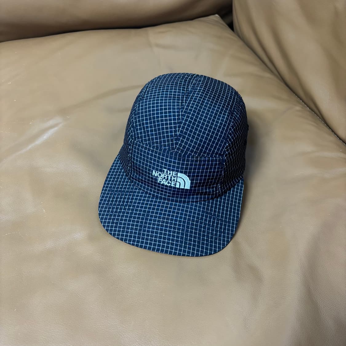 나나미카 노스페이스 퍼플라벨 캠프캡 모자 그리드 블랙 상품이미지1