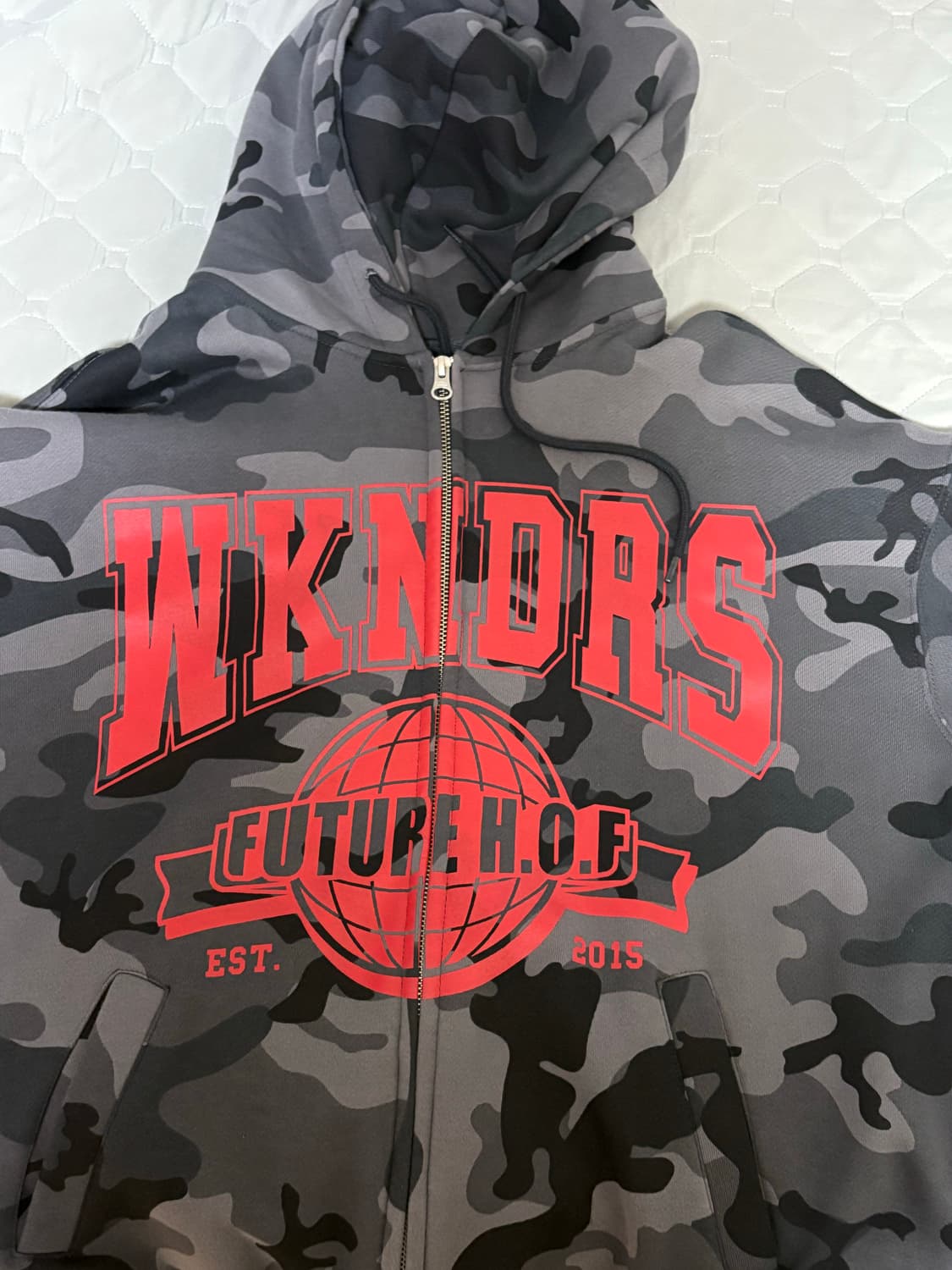 위캔더스 카모 HOF후드집업 상품이미지2
