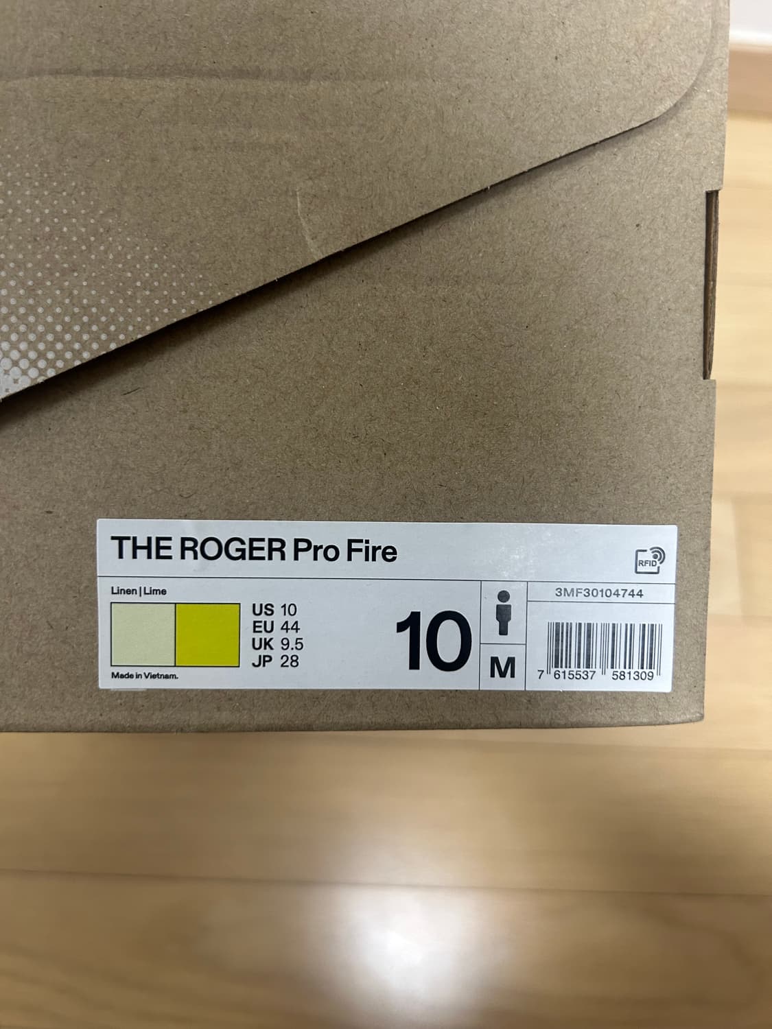 [테니스화 새상품] THE ROGER pro fire 280mm  상품이미지7