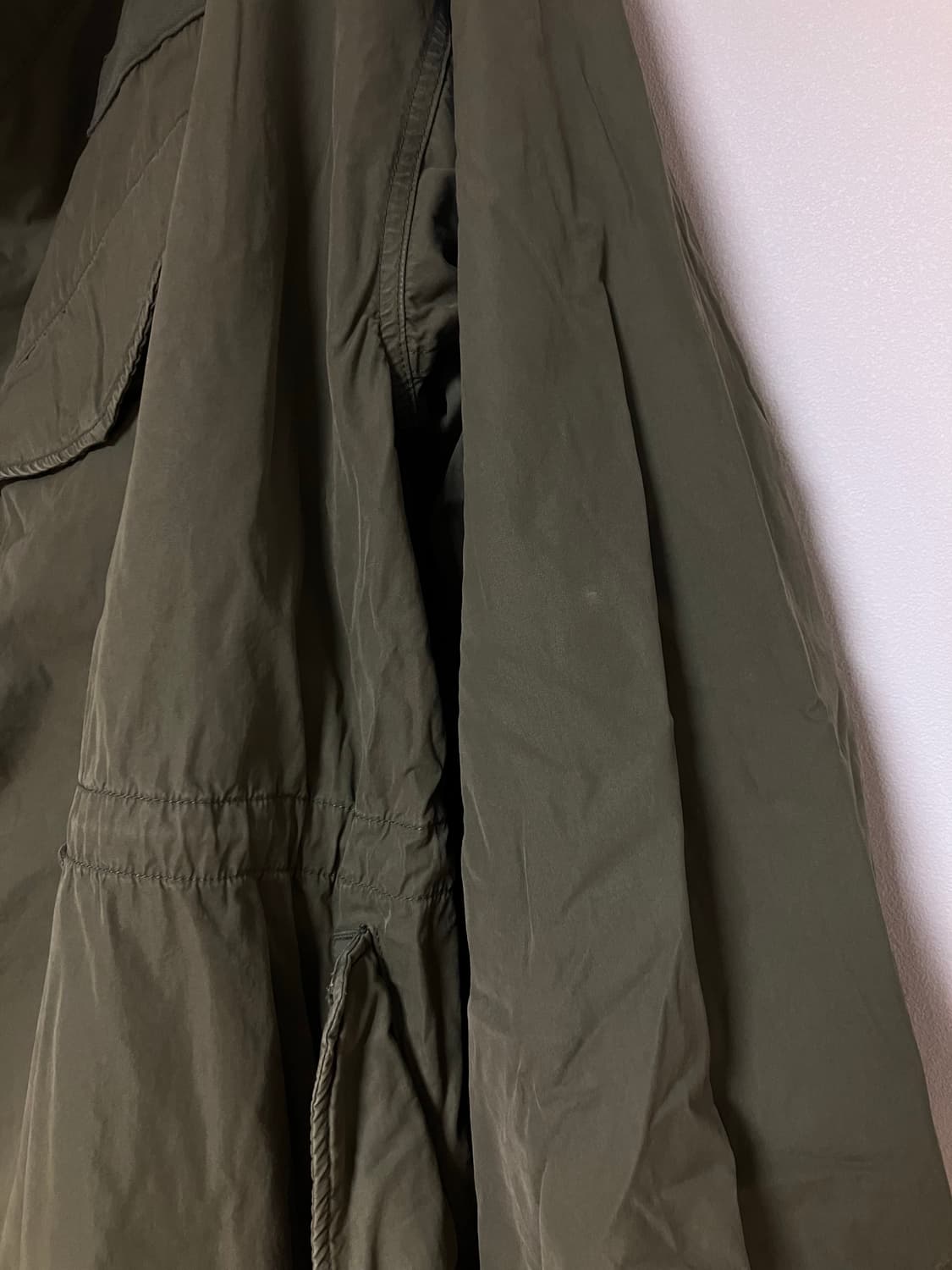 비즈빔 참도 피쉬테일 파카 올리브 3사이즈 상품이미지7