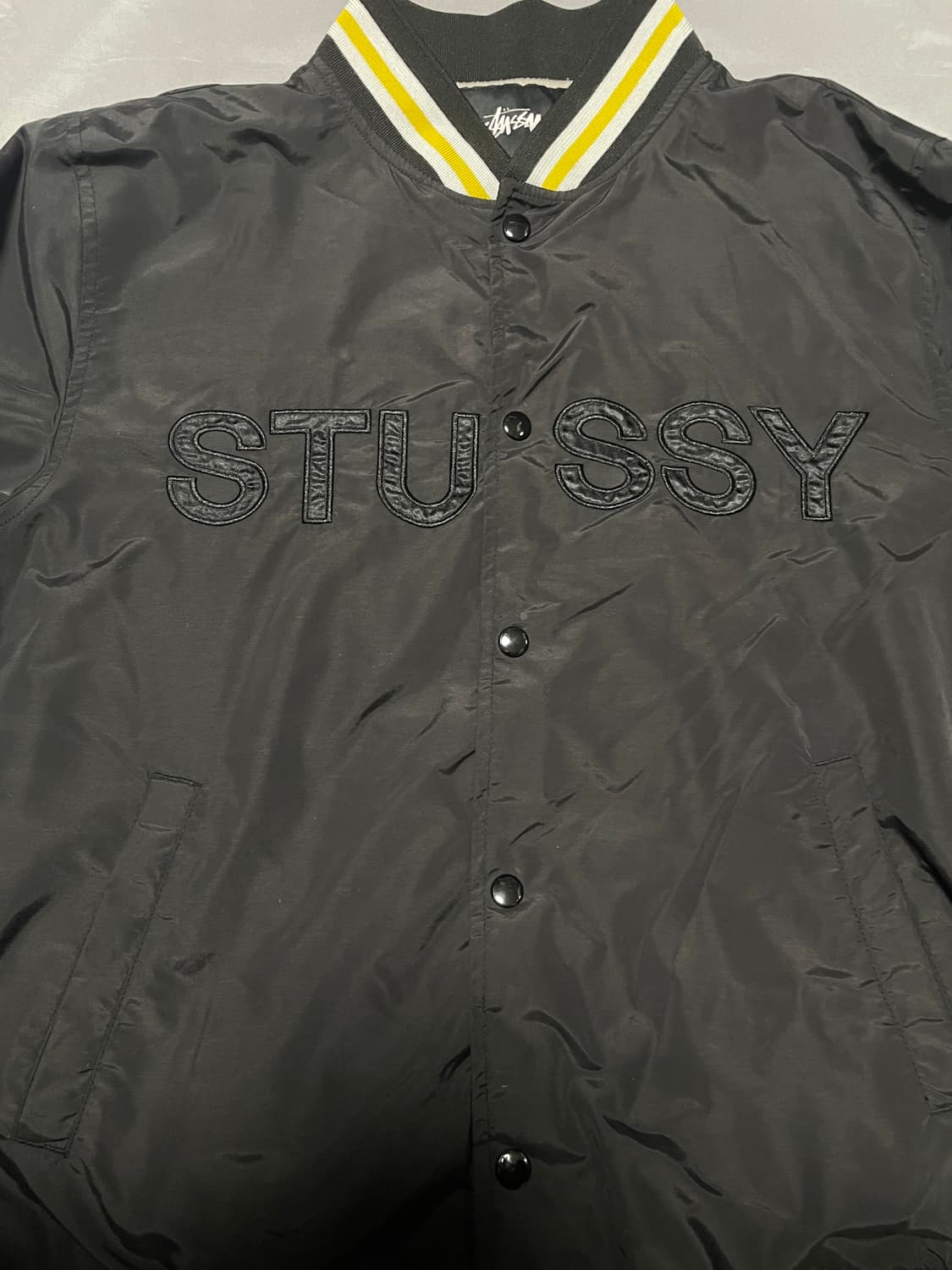 스투시 ss링크 스타디움 자켓 M 상품이미지3