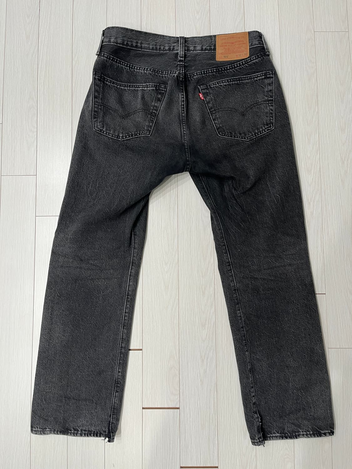 리바이스501 프리미엄 흑청 32x30 상품이미지1